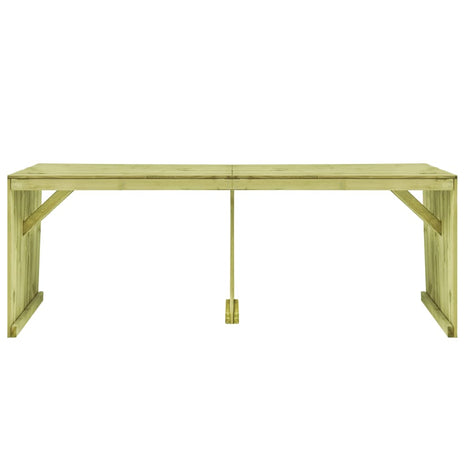 Tuintafel 220x101,5x80 cm geïmpregneerd grenenhout