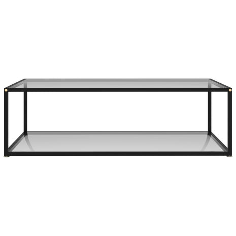 Salontafel 120x60x35 cm gehard glas transparant