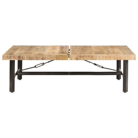 Salontafel 142x90x42 cm massief mangohout