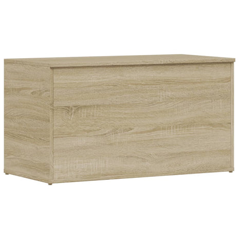 Opbergkist 84x42x46 cm bewerkt hout sonoma eikenkleurig