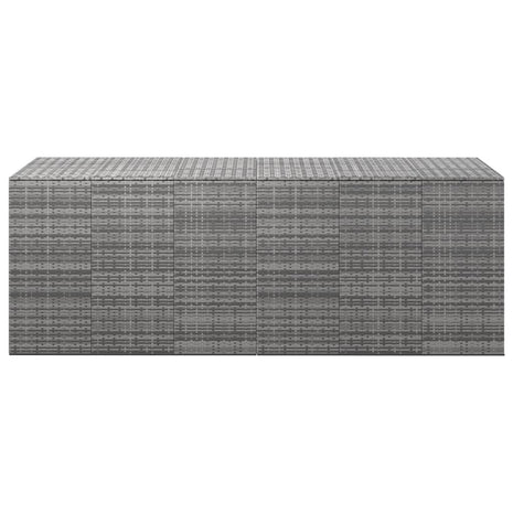 Tuinbox 291x100,5x104 cm polyetheen rattan grijs