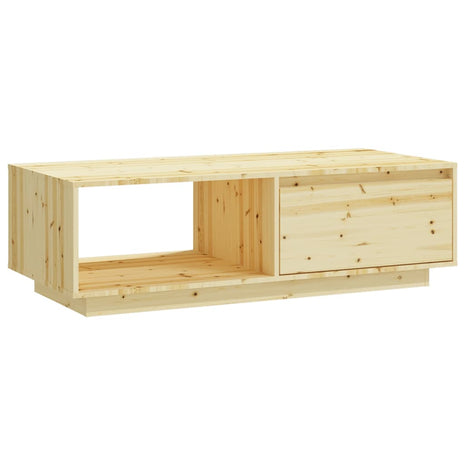 Salontafel 110x50x33,5 cm massief vurenhout