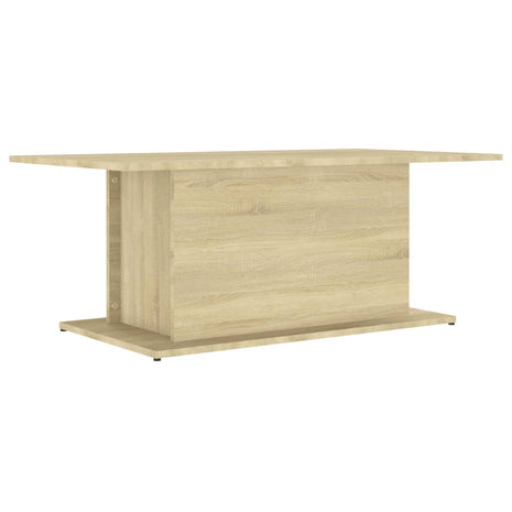 Salontafel 102x55,5x40 cm bewerkt hout sonoma eikenkleurig