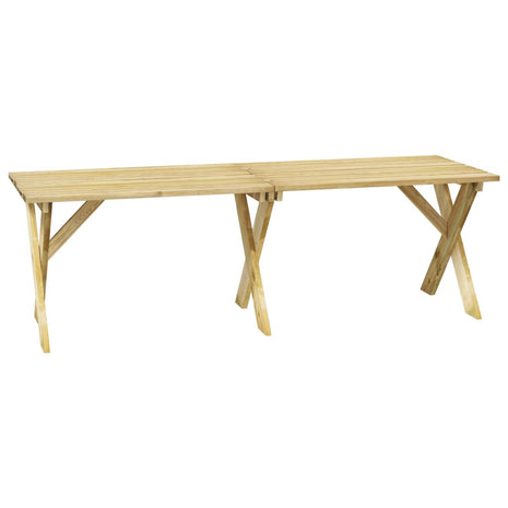 Tuintafel 220x73x70 cm geïmpregneerd grenenhout