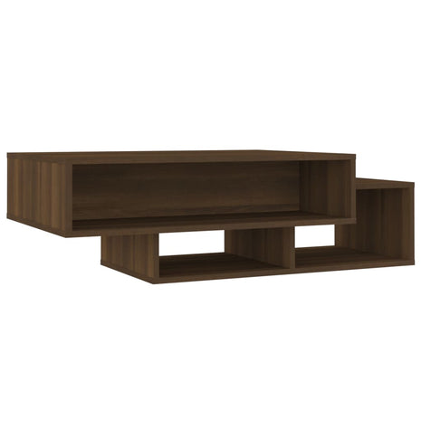 Salontafel 105x55x32 cm bewerkt hout bruin eikenkleur