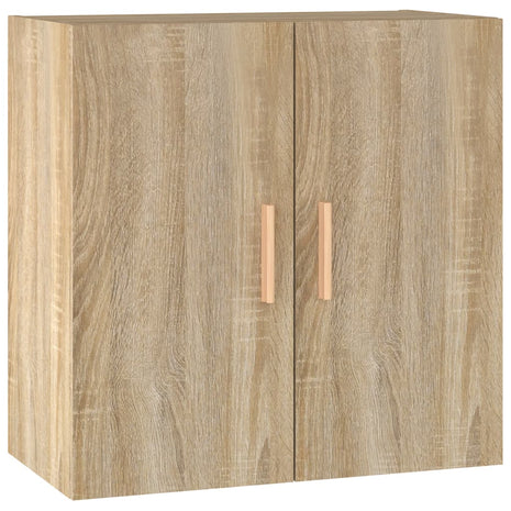 Wandkast 60x30x60 cm bewerkt hout sonoma eikenkleurig