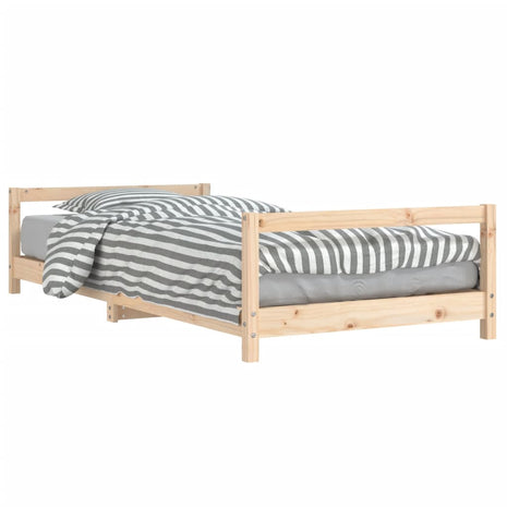 Kinderbedframe 90x200 cm massief grenenhout