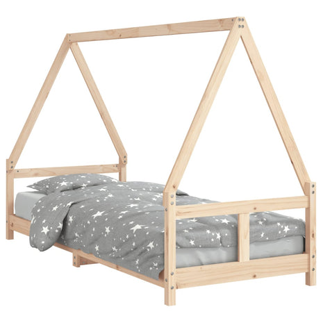 Kinderbedframe 80x200 cm massief grenenhout