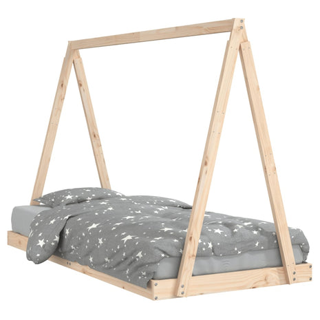 Kinderbedframe 90x190 cm massief grenenhout