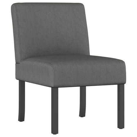 Fauteuil stof donkergrijs