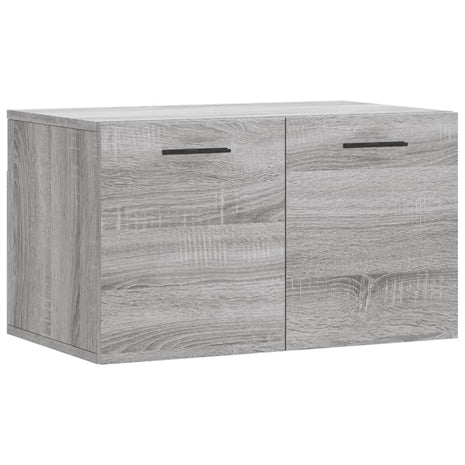 Wandkast 60x36,5x35 cm bewerkt hout grijs sonoma eikenkleurig