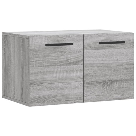 Wandkast 60x36,5x35 cm bewerkt hout grijs sonoma eikenkleurig