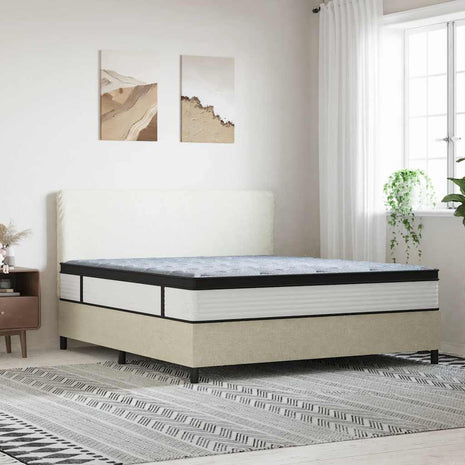 Pocketveringmatras middelhard 160x200 cm Super King Size