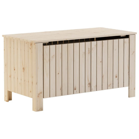 Opbergbox met deksel RANA 100x49x54 cm massief grenenhout