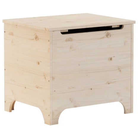 Opbergbox met deksel RANA 60x49x54 cm massief grenenhout