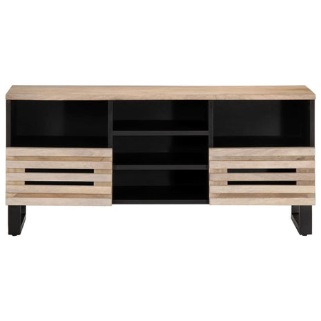 Tv-meubel 100x34x46 cm massief mangohout