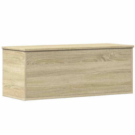 Opbergbox 90x35x35 cm bewerkt hout sonoma eikenkleurig