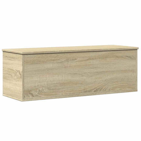 Opbergbox 102x35x35 cm bewerkt hout sonoma eikenkleurig