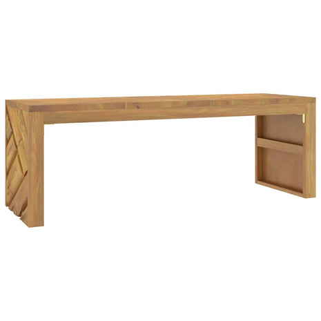 Salontafel 110x35x38 cm massief teakhout