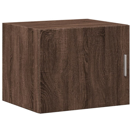 Wandkast 50x42,5x40 cm bewerkt hout bruin eikenkleur