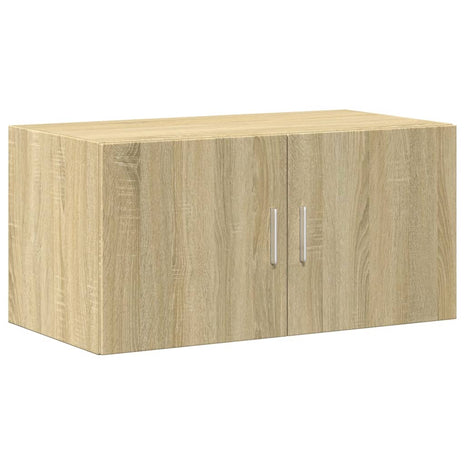 Wandkast 80x42,5x40 cm bewerkt hout sonoma eikenkleurig