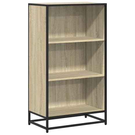 Boekenkast 60x35x107,5 cm bewerkt hout sonoma eikenkleurig