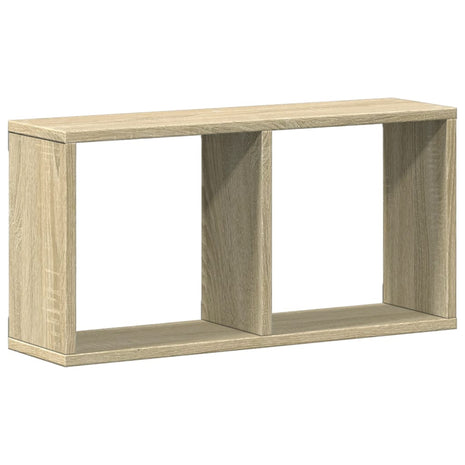 Wandkast 60x16x30 cm bewerkt hout sonoma eikenkleurig