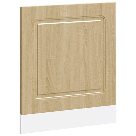 Vaatwaspaneel Kalmar 60x1,5x67 cm bewerkt hout sonoma eiken