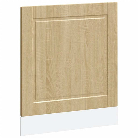 Vaatwaspaneel Porto 60x1,5x67 cm bewerkt hout sonoma eikenkleur