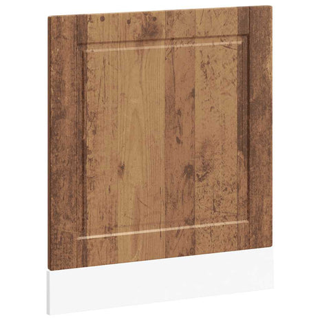 Vaatwaspaneel Porto 60x1,5x67 cm bewerkt hout oud houtkleurig