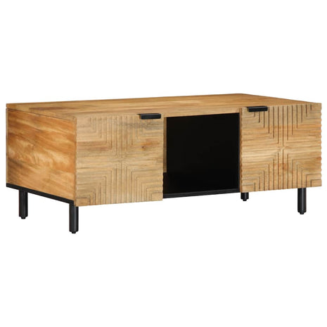 Salontafel 100x54x40 cm massief mango bruin