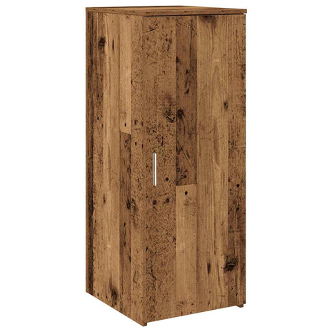 Opbergkast 40x45x103,5 cm bewerkt hout oud houtkleurig