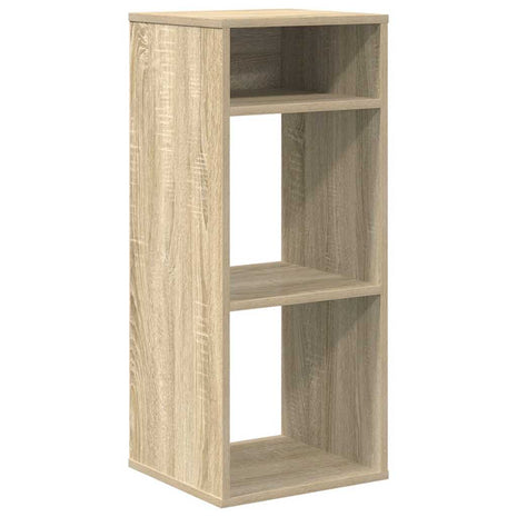 Boekenkast 34x31x80 cm bewerkt hout sonoma eikenkleurig