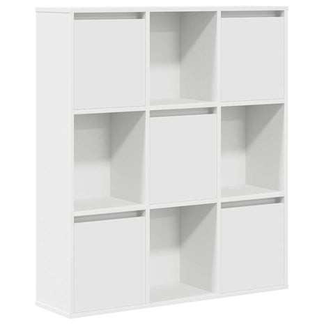 Boekenkast 89x24x101,5 cm bewerkt hout wit