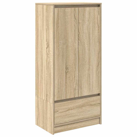 Kast met lade 55,5x34x119,5 cm spaanplaat sonoma eikenkleurig