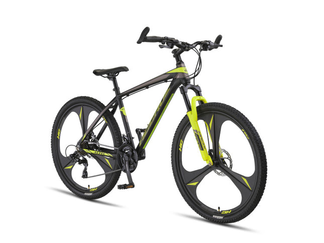 Altec Accrue Mtb Unisex 21V Hydraulische Schijfrem zwart/geel 43 cm 27.5 inch