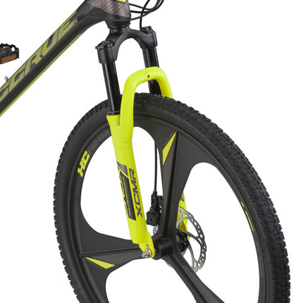 Altec Accrue Mtb Unisex 21V Hydraulische Schijfrem zwart/geel 43 cm 27.5 inch