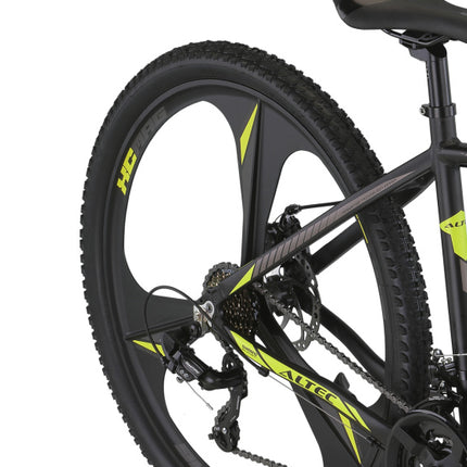 Altec Accrue Mtb Unisex 21V Hydraulische Schijfrem zwart/geel 43 cm 27.5 inch