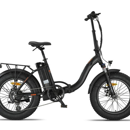 Altec Focus-S Fatbike Vouwfiets Unisex 8V Terugtraprem matzwart 42 cm 20 inch