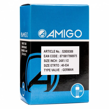 Amigo Binnenband 24 X 1 1/2 (40-534) Dv 45 Mm