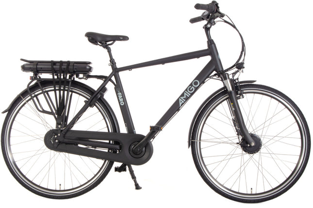 Amigo E-Faro S2 Heren 7V Rollerbrake matzwart 53 cm 28 inch