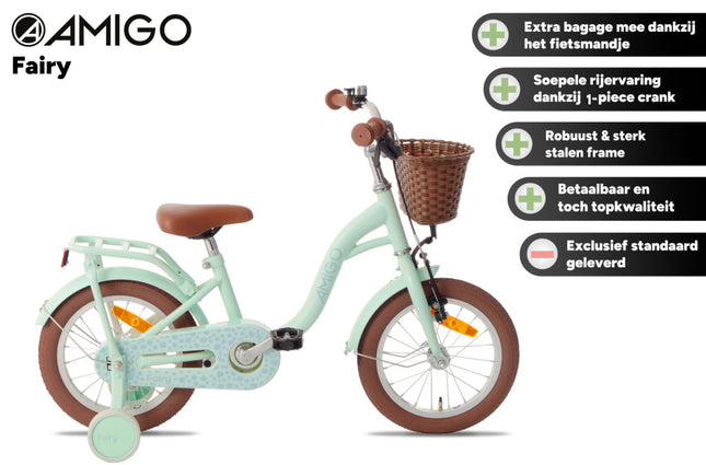 Amigo Fairy Meisjes Terugtraprem