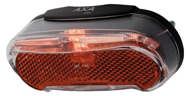 Axa Achterlicht Riff Switch Led Batterij Aan/Uit Zwart