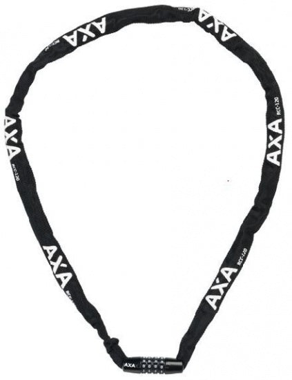 Axa Kettingcijferslot Rigid Rcc Nylon Hoes 1200 X 3,5 Mm