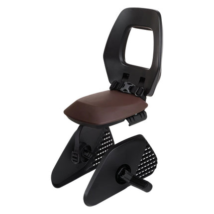 Bobike One Junior Fietszitje Achter Met Dragerbevestiging Black/Brown