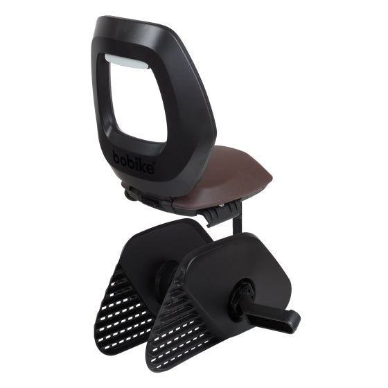 Bobike One Junior Fietszitje Achter Met Dragerbevestiging Black/Brown