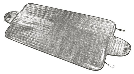 Carpoint Anti-Ijsdeken/Zonnescherm 70 X 150 Cm Aluminium Zilver