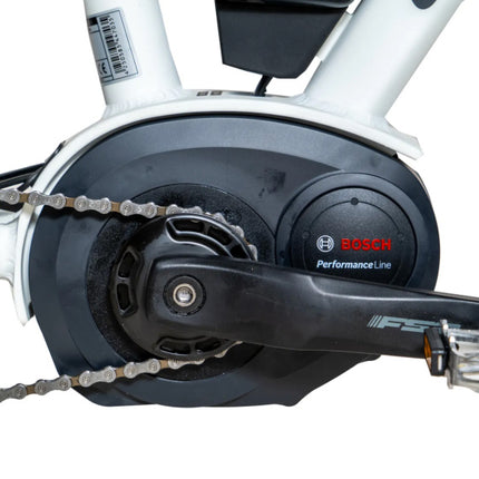 Chrisson E-Scheat Heren 9V Hydraulische Schijfrem wit 48 cm 27.5 inch