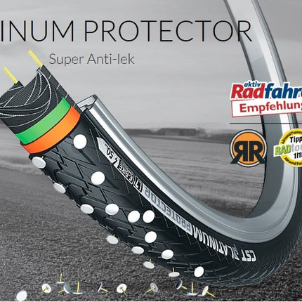 Cst Buitenband Platinum Prot 28 X 1 5/8-1 3/8 (37-622) Zwart