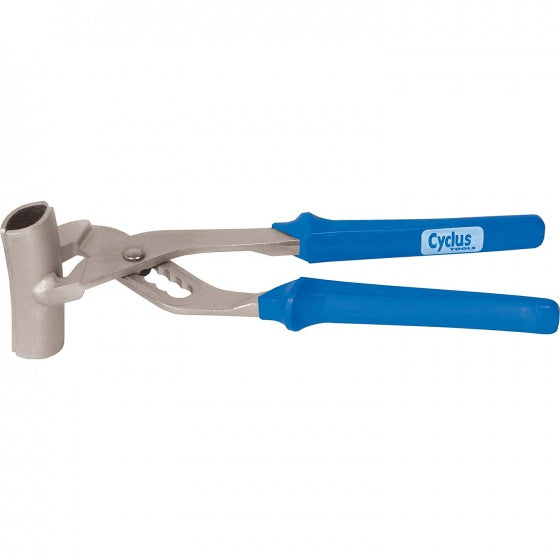 Cyclus Bandenmontage Tang Universeel Zilver/Blauw
